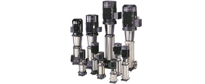 Gundfos CR Vertical Multistage Pumps