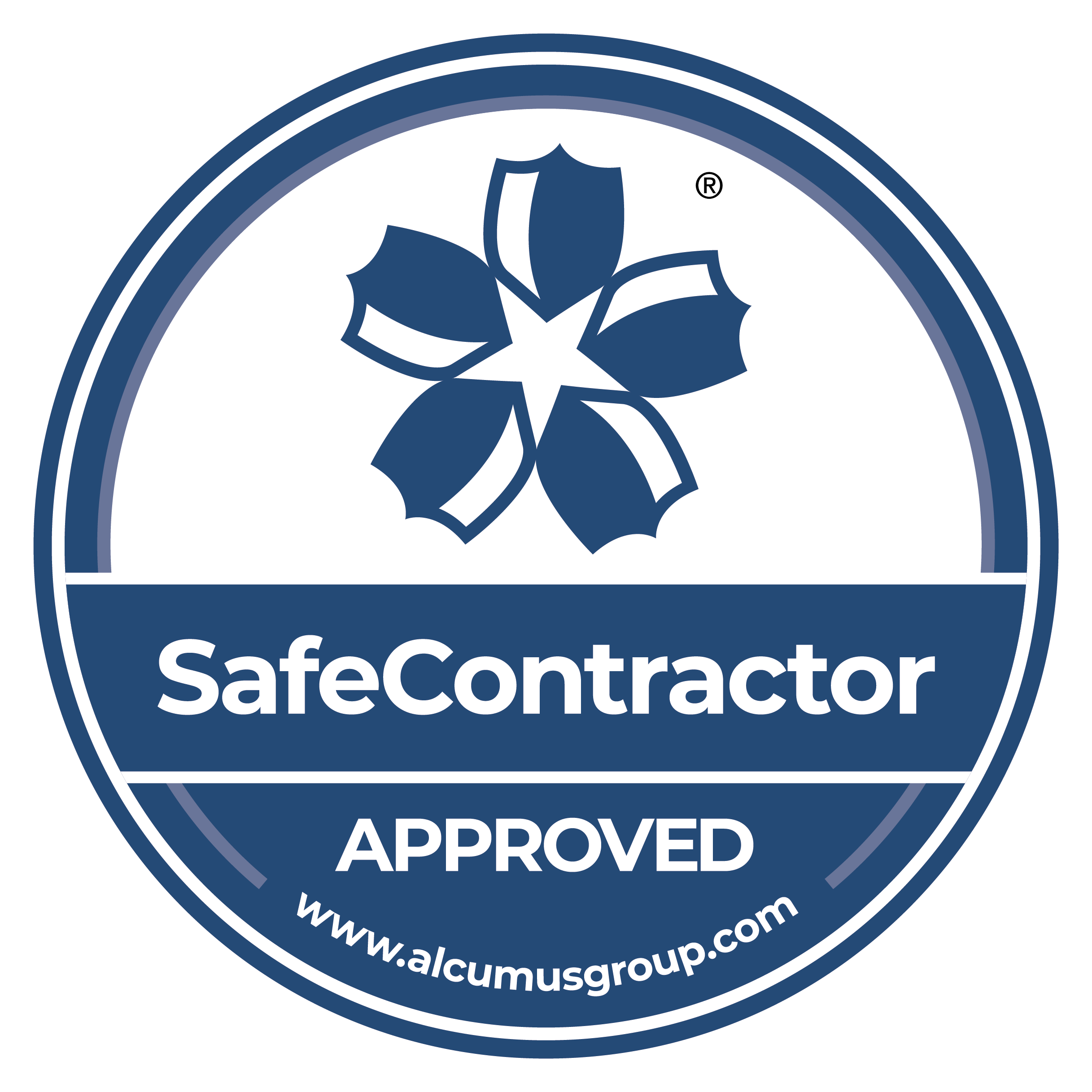 Alcumus Safe Contractor logo for health and safety in the workplace